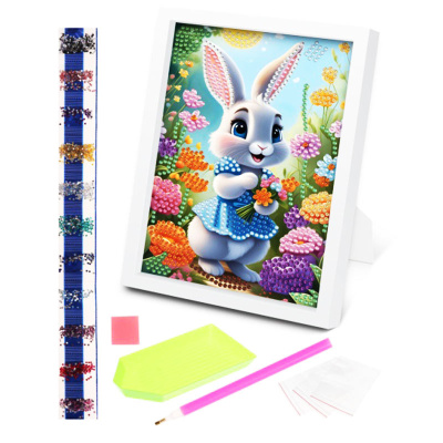 Алмазная мозаика Зайка On time 45234 1